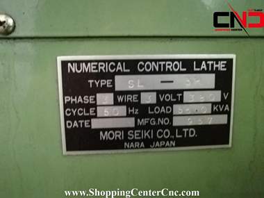 تراش سی ان سی دو محور Mori Seiki sl 5h ساخت ژاپن